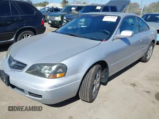 2003 Acura CL with VIN 19UYA42423A012853, listed as a IAAI auction lot 41717626 with 248,481 mi miles. Bid and sale history available at carsss.com. Image 2.