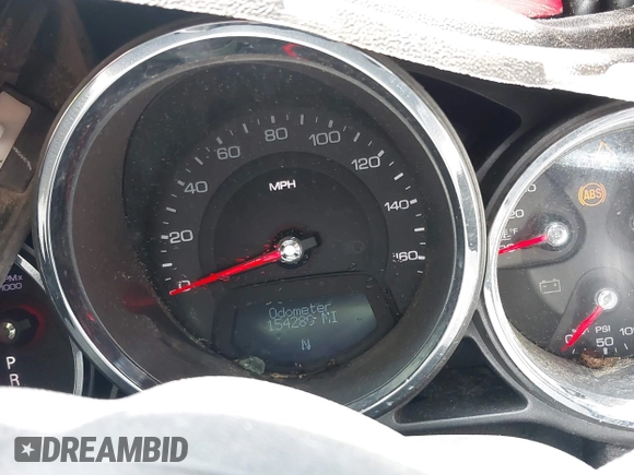 2008 Cadillac CTS RWD with VIN 1G6DF577080143965, listed as a IAAI auction lot 39774534 with 154,289 mi miles and . Bid and sale history available at DreamBid. Image 7.