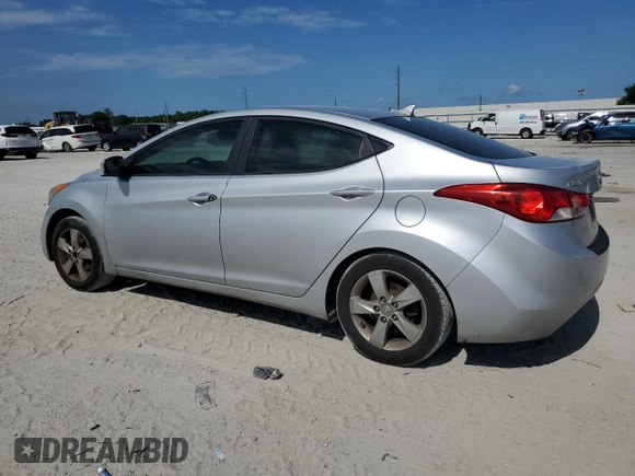 2013 Hyundai Elantra GLS z VIN KMHDH4AE5DU515615, wystawiony jako Copart lot #60572725 z przebiegiem 243 549 mil mil oraz Szkoda całkowita • Salvage title. Historia ofert i sprzedaży dostępna na DreamBid. Obrazek 2.