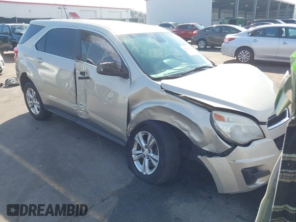 2014 Chevrolet Equinox LS with VIN 2GNFLEEK8E6255199, listed as a IAAI auction lot 41679633 with 130,890 mi miles and . Bid and sale history available at DreamBid. Image 1.