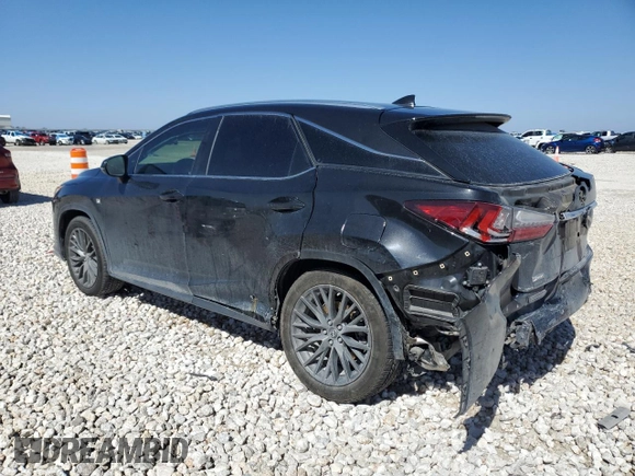 2017 Lexus RX with VIN 2T2ZZMCA3HC054821, listed as a Copart auction lot 47623195 with 53,966 mi miles and Salvage Title. Bid and sale history available at carsss.com. Image 2.