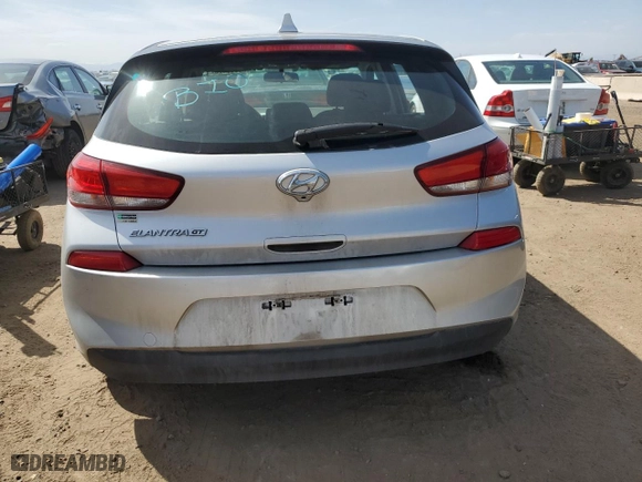 2019 Hyundai Elantra GT with VIN KMHH35LE4KU088671, listed as a Copart auction lot 52555475 with 77,987 mi miles and Non Repairable. Bid and sale history available at carsss.com. Image 6.