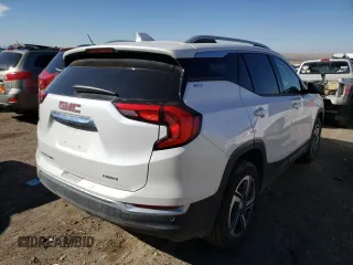 2021 GMC Terrain SLT with VIN 3GKALVEV5ML327343, listed as a Copart auction lot 40840963 with 13,528 mi miles and Salvage Title. Bid and sale history available at DreamBid. Image 3.
