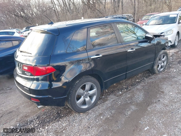 2007 Acura RDX with VIN 5J8TB18297A010776, listed as a IAAI auction lot 41242217 with 152,585 mi miles. Bid and sale history available at carsss.com. Image 4.