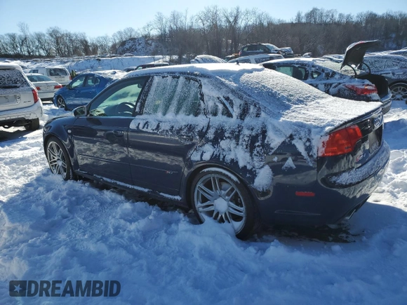 2008 Audi RS 4 z VIN WUADU78E68N902104, wystawiony jako Copart lot #41363035 z przebiegiem 66 961 mil mil oraz Szkody całkowita. Historia ofert i sprzedaży dostępna na DreamBid. Obrazek 2.