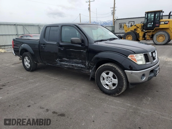 2007 Nissan Frontier SE with VIN 1N6AD09W07C444338, listed as a Copart auction lot 81949754 with 194,140 mi miles and Salvage Title. Bid and sale history available at carsss.com. Image 4.