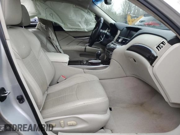 2012 Infiniti M with VIN JN1BY1AP3CM330668, listed as a Copart auction lot 44910155 with Not Provided miles and Salvage Title. Bid and sale history available at DreamBid. Image 7.