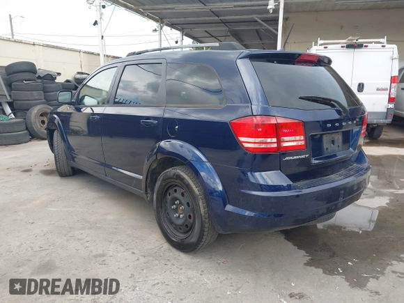 2018 Dodge Journey SE with VIN 3C4PDCAB8JT527048, listed as a IAAI auction lot 42202596 with 187,606 mi miles. Bid and sale history available at carsss.com. Image 3.