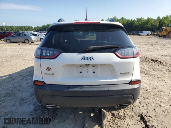 2022 Jeep Cherokee Latitude Lux with VIN 1C4PJMMX4ND509843, listed as a Copart auction lot 59394325 with 81,977 mi miles and Non repairable. Bid and sale history available at DreamBid. Image 6.