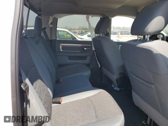 2018 Ram 1500 Big Horn with VIN 3C6RR7LT1JG227150, listed as a Copart auction lot 53156895 with 54,562 mi miles and Salvage title. Bid and sale history available at DreamBid. Image 11.