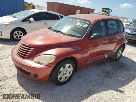 2009 Chrysler PT Cruiser with VIN 3A8FY48939T595996, listed as a Copart auction lot 77090774 with 0 mi miles and Salvage Title. Bid and sale history available at carsss.com. Image 1.