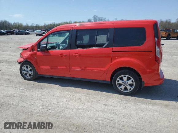 2015 Ford Transit Connect XLT z VIN NM0GE9F75F1196915, wystawiony jako Copart lot #54389125 z przebiegiem 119 934 mil mil oraz Szkoda całkowita • Salvage title. Historia ofert i sprzedaży dostępna na DreamBid. Obrazek 2.