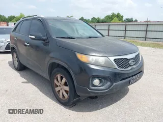 2013 Kia Sorento LX with VIN 5XYKT3A67DG359284, listed as a IAAI auction lot 42644742 with 258,998 mi miles and . Bid and sale history available at DreamBid. Image 1.