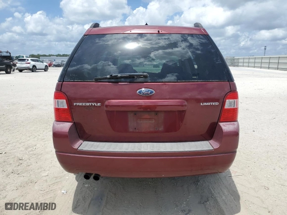 2007 Ford Freestyle Limited with VIN 1FMDK03107GA36266, listed as a Copart auction lot 59394984 with 49,005 mi miles and Salvage Title. Bid and sale history available at carsss.com. Image 6.