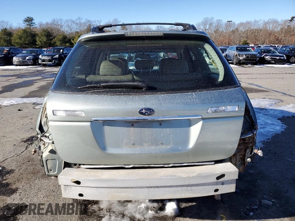 2009 Subaru Outback 3.0R Ltd with VIN 4S4BP85C594313794, listed as a Copart auction lot 89023825 with 160,607 mi miles and Salvage Title. Bid and sale history available at carsss.com. Image 6.