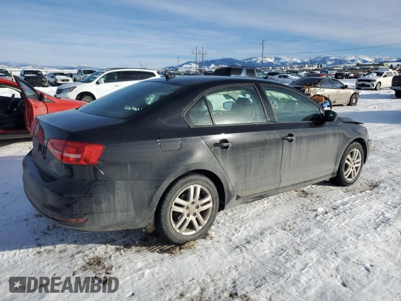 2015 Volkswagen Jetta Sedan 2.0L S with VIN 3VW2K7AJ7FM210276, listed as a Copart auction lot 46158765 with 95,139 mi miles and Salvage Title. Bid and sale history available at carsss.com. Image 3.