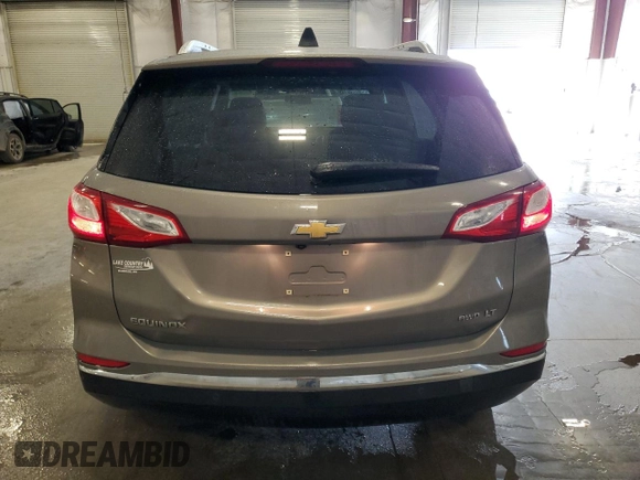 2019 Chevrolet Equinox LT with VIN 3GNAXUEV5KS584202, listed as a Copart auction lot 48316745 with 92,454 mi miles and Salvage Title. Bid and sale history available at carsss.com. Image 6.