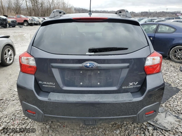 2014 Subaru XV Crosstrek Premium with VIN JF2GPAVC8E8243892, listed as a Copart auction lot 43219845 with 115,779 mi miles and Salvage Title. Bid and sale history available at carsss.com. Image 6.