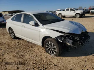 2023 Volkswagen Jetta S with VIN 3VW4M7BU2PM051275, listed as a Copart auction lot 85768704 with 27,626 mi miles and Salvage title. Bid and sale history available at DreamBid. Image 4.