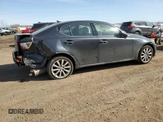 2008 Lexus IS 250 with VIN JTHCK262182026908, listed as a Copart auction lot 51359625 with 90,764 mi miles and Salvage Title. Bid and sale history available at carsss.com. Image 3.