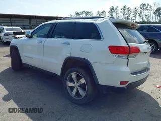 2015 Jeep Grand Cherokee Limited with VIN 1C4RJEBG7FC848444, listed as a IAAI auction lot 41717844 with 74,681 mi miles. Bid and sale history available at carsss.com. Image 3.