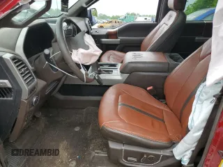 2018 Ford F-150 XL with VIN 1FTEW1EG7JFC04065, listed as a Copart auction lot 60716365 with 150,355 mi miles and Salvage title. Bid and sale history available at DreamBid. Image 7.