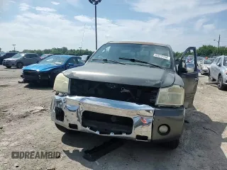 2005 Nissan Titan SE with VIN 1N6AA06A95N555523, listed as a Copart auction lot 62073754 with Not provided miles and Salvage title. Bid and sale history available at DreamBid. Image 11.