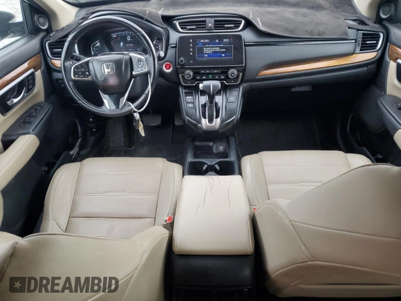 2017 Honda CR-V EX-L with VIN 2HKRW1H81HH516064, listed as a Copart auction lot 53435025 with 110,621 mi miles and Salvage Title. Bid and sale history available at carsss.com. Image 8.