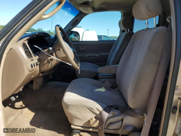 2001 Toyota Tundra SR5 with VIN 5TBRN34141S175405, listed as a Copart auction lot 81263844 with 353,626 mi miles and Salvage Title. Bid and sale history available at carsss.com. Image 7.