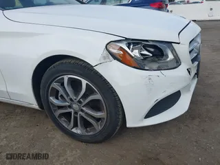 2015 Mercedes-Benz C-Class C 300 with VIN 55SWF4JB2FU043957, listed as a IAAI auction lot 41906033 with 99,094 mi miles. Bid and sale history available at carsss.com. Image 17.