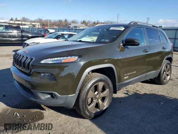2016 Jeep Cherokee Altitude with VIN 1C4PJMCS2GW309427, listed as a Copart auction lot 88905595 with 175,974 mi miles and Salvage title. Bid and sale history available at DreamBid. Image 1.