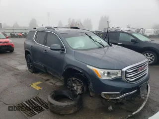 2019 GMC Acadia SLT with VIN 1GKKNULSXKZ130692, listed as a Copart auction lot 82699424 with Not Provided miles and Salvage Title. Bid and sale history available at carsss.com. Image 4.
