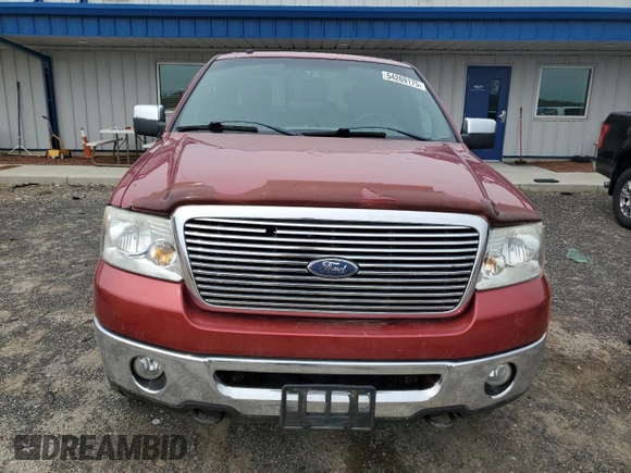 2007 Ford F-150 XLT with VIN 1FTPW14V07KC37627, listed as a Copart auction lot 54269175 with 143,428 mi miles and Non Repairable. Bid and sale history available at DreamBid. Image 5.