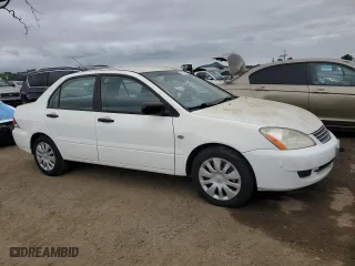 2006 Mitsubishi Lancer ES with VIN JA3AJ26E36U023191, listed as a Copart auction lot 53143405 with 136,124 mi miles and Clean Title. Bid and sale history available at carsss.com. Image 4.