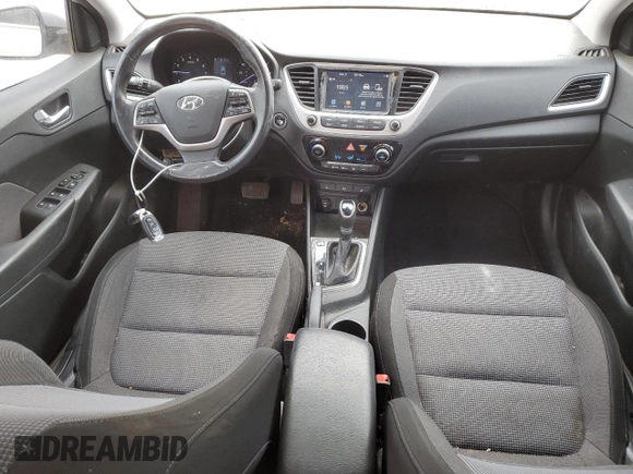 2019 Hyundai Accent Limited with VIN 3KPC34A30KE051741, listed as a Copart auction lot 44817195 with 117,652 mi miles and Salvage Title. Bid and sale history available at carsss.com. Image 8.
