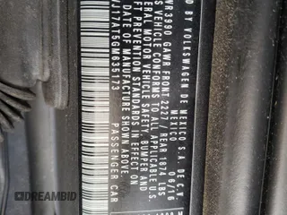 2016 Volkswagen Beetle SE с VIN 3VWJ17AT5GM635173, выставлен на аукционе Copart как лот 50419645 с пробегом 77 583 миль миль и Списание • Salvage title. История ставок и продаж доступна на DreamBid. Изображение 12.