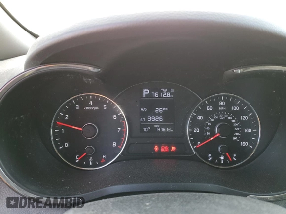 2017 Kia Forte LX with VIN 3KPFK4A79HE041933, listed as a Copart auction lot 55228185 with 147,613 mi miles and Salvage Title. Bid and sale history available at carsss.com. Image 9.