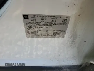 2013 Chevrolet Equinox LTZ z VIN 2GNALFEK1D1163878, wystawiony jako Copart lot #53620135 z przebiegiem Nie podano mil oraz Szkoda całkowita • Salvage title. Historia ofert i sprzedaży dostępna na DreamBid. Obrazek 15.