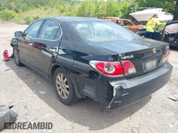 2002 Lexus ES 300 with VIN JTHBF30GX20041713, listed as a IAAI auction lot 42178256 with 230,455 mi miles and . Bid and sale history available at DreamBid. Image 3.
