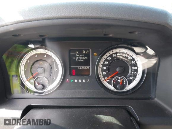 2013 Ram 1500 Express with VIN 1C6RR7KT5DS687555, listed as a IAAI auction lot 41571512 with 143,086 mi miles and . Bid and sale history available at DreamBid. Image 7.