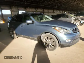 2008 Infiniti EX Journey with VIN JNKAJ09F28M361886, listed as a Copart auction lot 87043644 with 129,125 mi miles and Salvage Title. Bid and sale history available at DreamBid. Image 4.