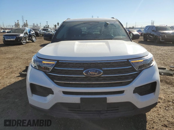 2023 Ford Explorer XLT with VIN 1FMSK7DH4PGC23778, listed as a Copart auction lot 44665345 with 79,783 mi miles and Salvage title. Bid and sale history available at DreamBid. Image 5.