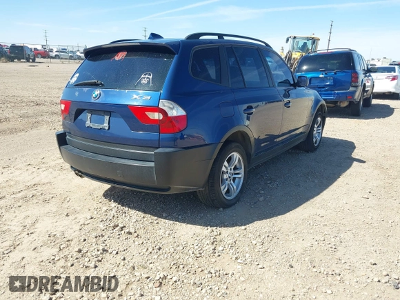 2004 BMW X3 3.0i with VIN WBXPA93494WA61936, listed as a IAAI auction lot 41831384 with 195,077 mi miles. Bid and sale history available at carsss.com. Image 4.
