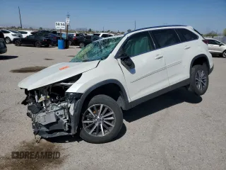 2019 Toyota Highlander SE with VIN 5TDKZRFH6KS552165, listed as a Copart auction lot 59599255 with Not provided miles and Non repairable. Bid and sale history available at DreamBid. Image 1.