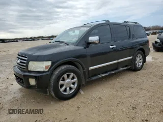 2007 Infiniti QX56 with VIN 5N3AA08C27N800671, listed as a Copart auction lot 43329395 with 256,723 mi miles and Salvage Title. Bid and sale history available at carsss.com. Image 1.
