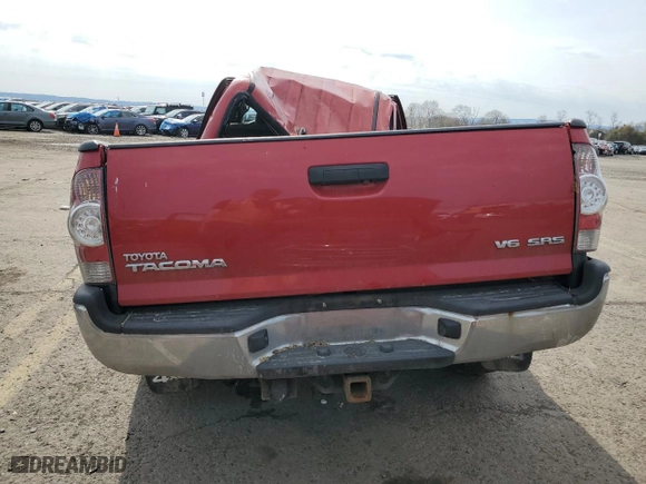 2015 Toyota Tacoma with VIN 3TMMU4FN7FM080063, listed as a Copart auction lot 53022645 with 136,156 mi miles and Salvage Title. Bid and sale history available at carsss.com. Image 6.