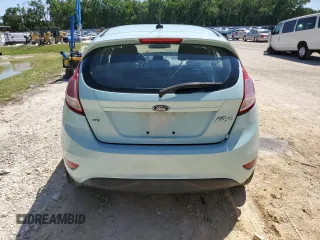 2017 Ford Fiesta SE with VIN 3FADP4EJ0HM126301, listed as a Copart auction lot 52218865 with 80,598 mi miles and Salvage Title. Bid and sale history available at DreamBid. Image 6.