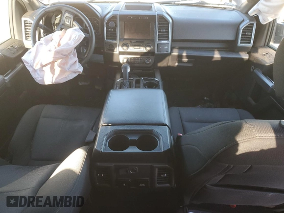2020 Ford F-150 XL with VIN 1FTEW1CP8LKE04286, listed as a Copart auction lot 41620595 with 27,572 mi miles and Salvage Title. Bid and sale history available at carsss.com. Image 8.