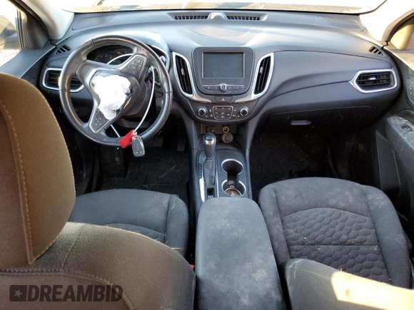 2018 Chevrolet Equinox LT with VIN 3GNAXJEV2JL347075, listed as a Copart auction lot 46578625 with 0 mi miles and Salvage Title. Bid and sale history available at carsss.com. Image 8.