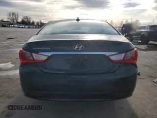 2013 Hyundai Sonata GLS with VIN 5NPEB4AC0DH624289, listed as a Copart auction lot 47611775 with 126,320 mi miles and Salvage Title. Bid and sale history available at carsss.com. Image 6.